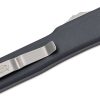 Microtech 147-12 UTX-70 Stonewashed, Black Aluminum Handles - Image 4