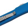 Microtech 148-10BL UTX-70 Stonewashed, Blue Handles - Image 4