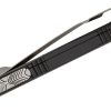 Microtech 158-10 Exocet Stonewashed Tanto Blade, BLK Handles - Image 4