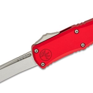 Microtech 1705M-10RD Hera II Stonewashed Recurve RED