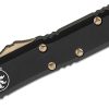 Microtech 231-14 UTX-85 S/E Bronze Partial Serrated - Image 3
