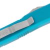Microtech 233-10TQ UTX-85 Stonewashed, Turquoise Handles - Image 3