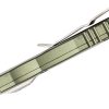 Microtech 225-10OD Dirac Stonewashed, OD Green Handles - Image 4