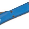 Microtech 123-1BL Ultratech Black, Blue Aluminum Handles - Image 3