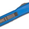 Microtech 123-1BL Ultratech Black, Blue Aluminum Handles - Image 4