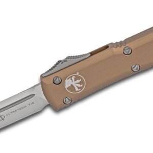 Microtech 123-4TA Ultratech AUTO OTF Knife 3.46" Satin Plain Tanto Blade