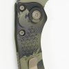 Microtech 169-1UCS Stitch Green Camo Spear Point Blade - Image 5