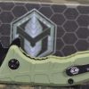 Heretic Martyr Manual Knife Green Aluminum Handel 3" - Image 5
