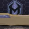 Heretic Knives Cleric Clip Point OTF Auto Knife Tan 3.5" - Image 6