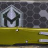 Heretic Knives Cleric Tanto OTF Auto Knife Green Handle 3.5" - Image 3