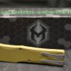 Heretic Knives Cleric Tanto OTF Auto Knife Tan Handle 3.5" - Image 5