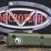 Microtech 122-1OD Ultratech Black, OD Green Aluminum Handle - Image 6