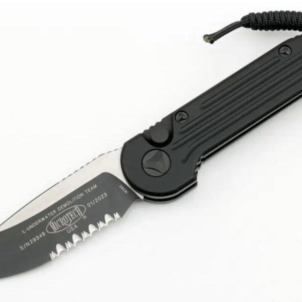Microtech 135-2T LUDT Tactical, Black Handles
