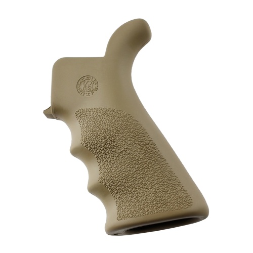 OverMolded® Rubber Beavertail Grip - FDE for AR-15 / M16 style rifles - f1-firearms.us.com