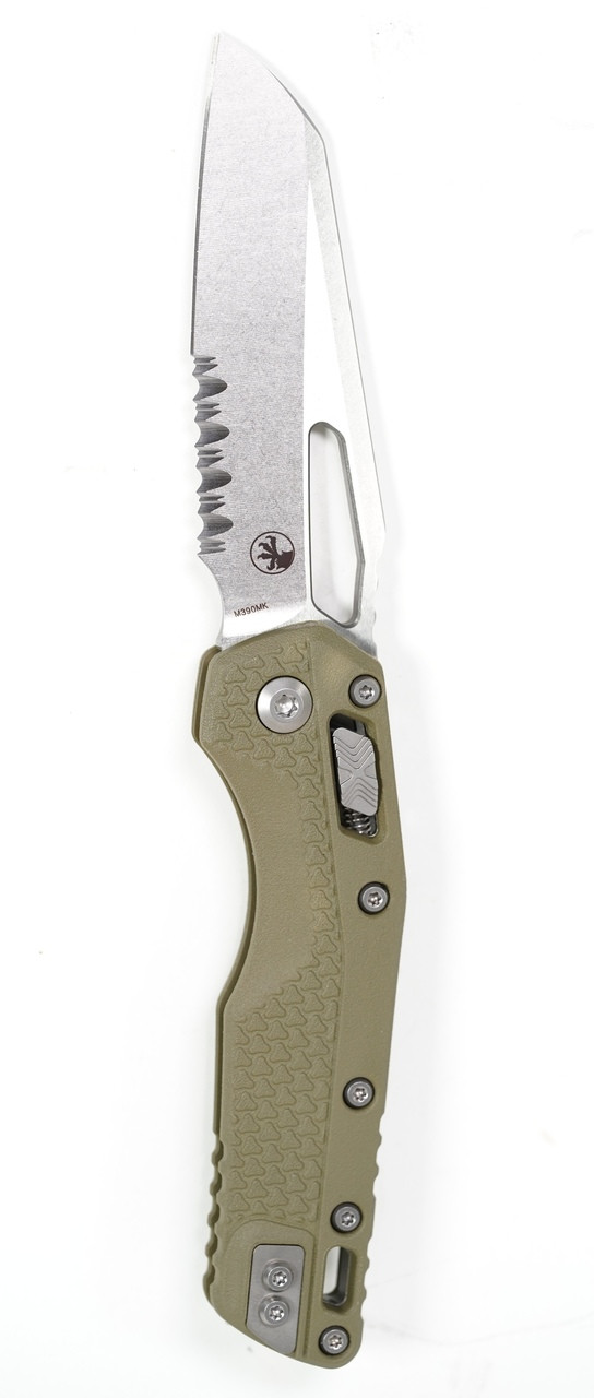 Microtech 210T-11PMOD MSI P/S Stonewash OD Green