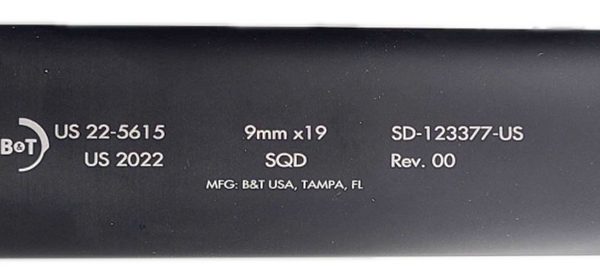 B&T RBS SQD 9mm for APC9/MP5/GHM9