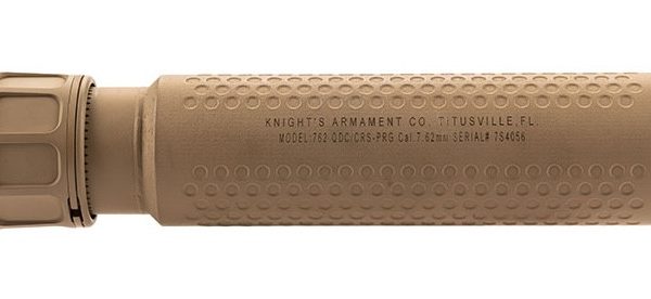 Knights Armament DSR CRS PRG 7.62 Rifle Suppressor