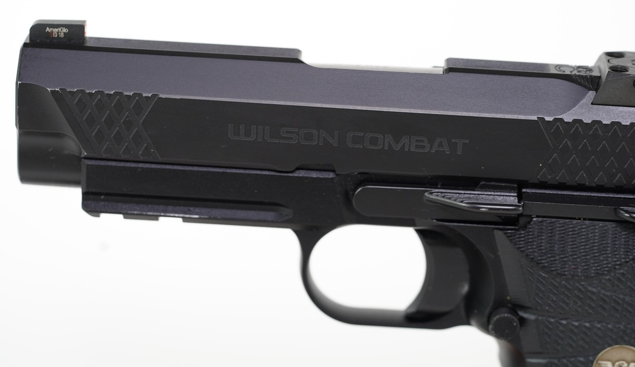 Wilson Combat EDC X9 Black over Black Fullsize **USED FREE S/H** - Image 8