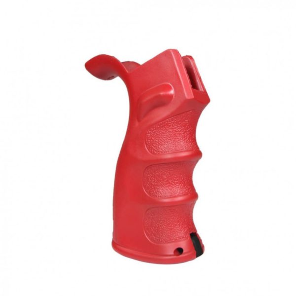 AR-15/AR-10 Red Cerakote Beavertail Pistol Grip - f1-firearms.us.com
