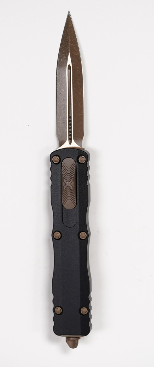 Microtech 225-13AP Dirac Apocalyptic, Black Handles