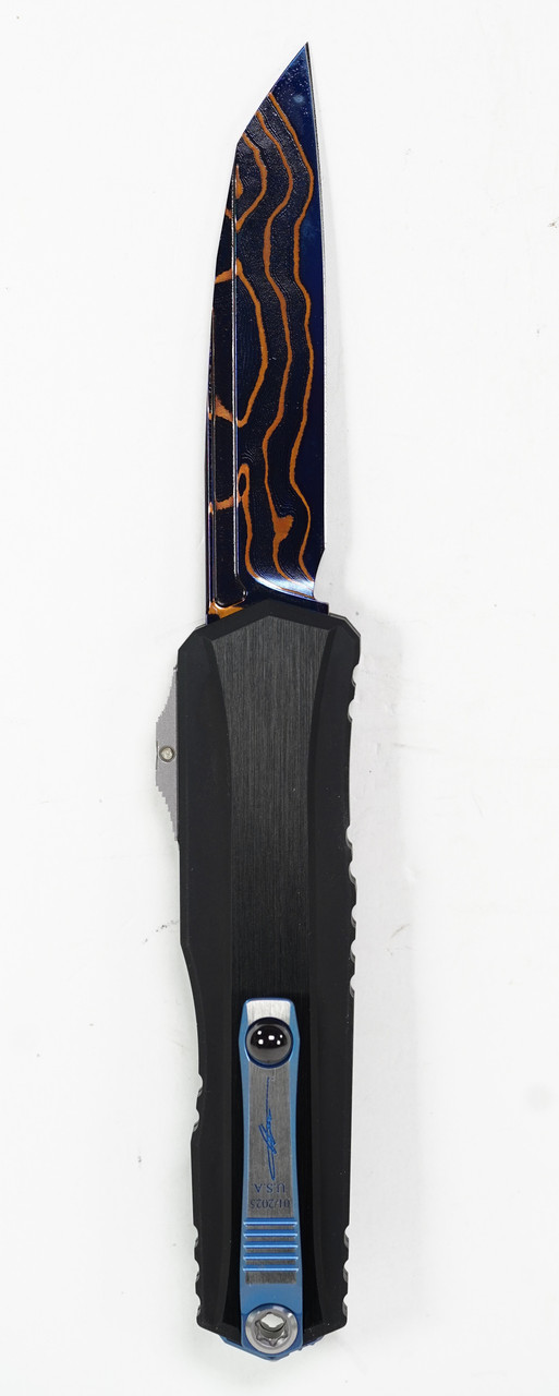 Microtech 1241-16MS1 Cypher II Coppermai Damascus