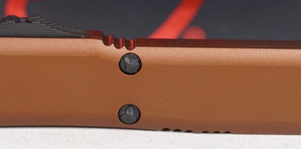 Microtech 123-1TA Ultratech Black, Tan Aluminum Handle