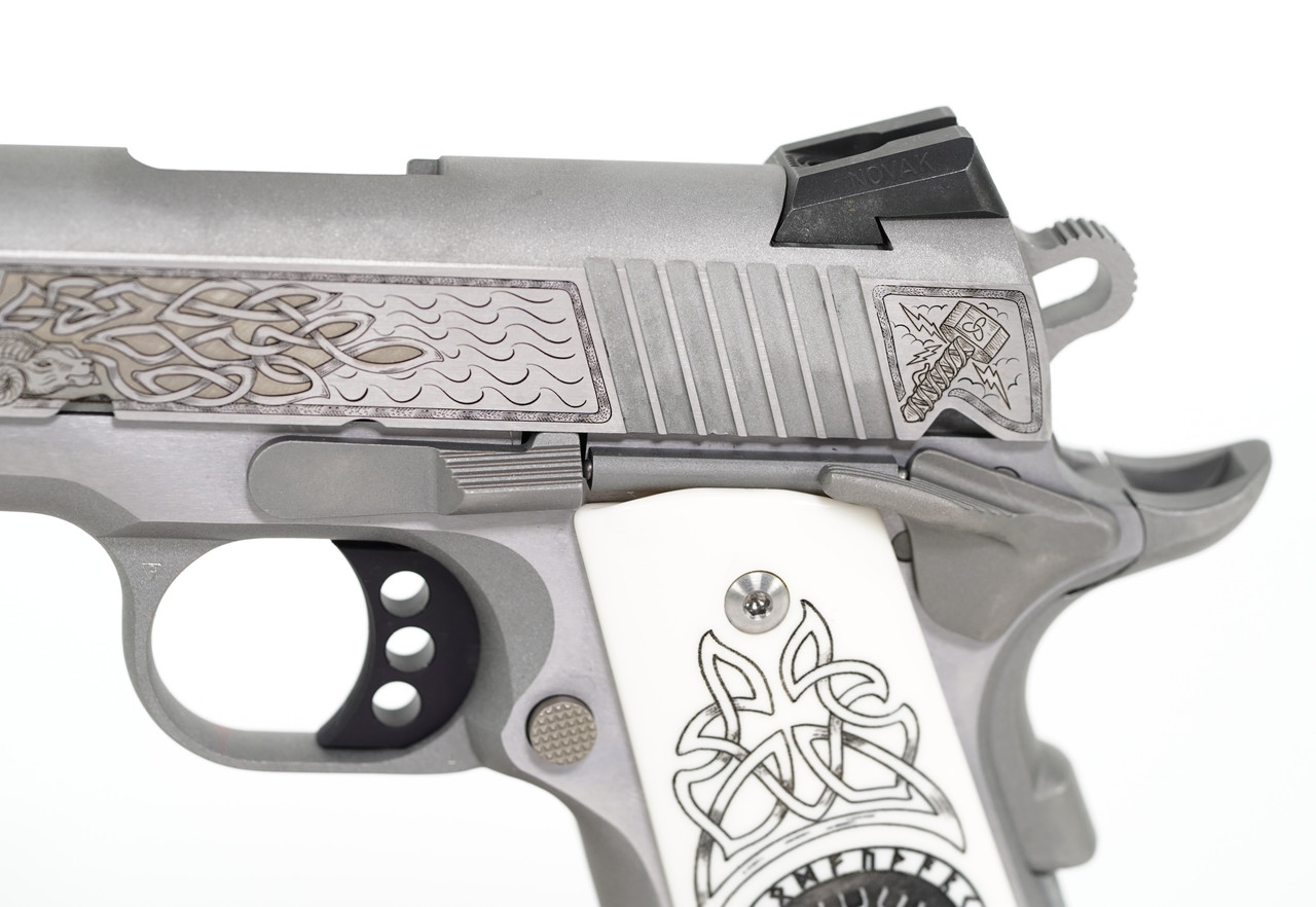 Colt Delta Elite Thor 10mm Silver Engraved - Image 6