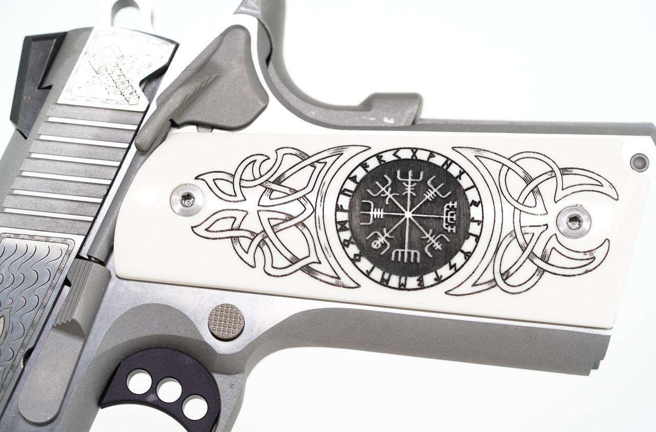 Colt Delta Elite Thor 10mm Silver Engraved - Image 16