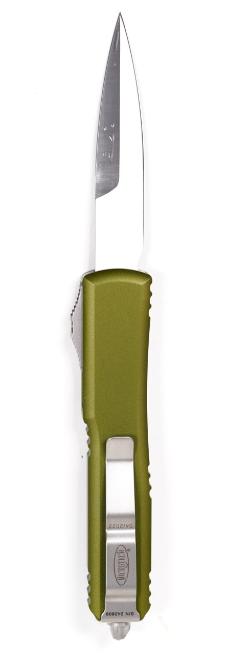 Microtech 120-4OD Ultratech Satin, OD Green Aluminum - Image 2