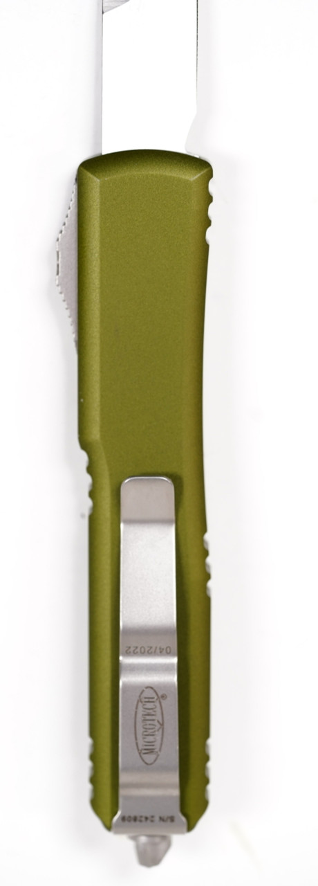 Microtech 120-4OD Ultratech Satin, OD Green Aluminum - Image 4