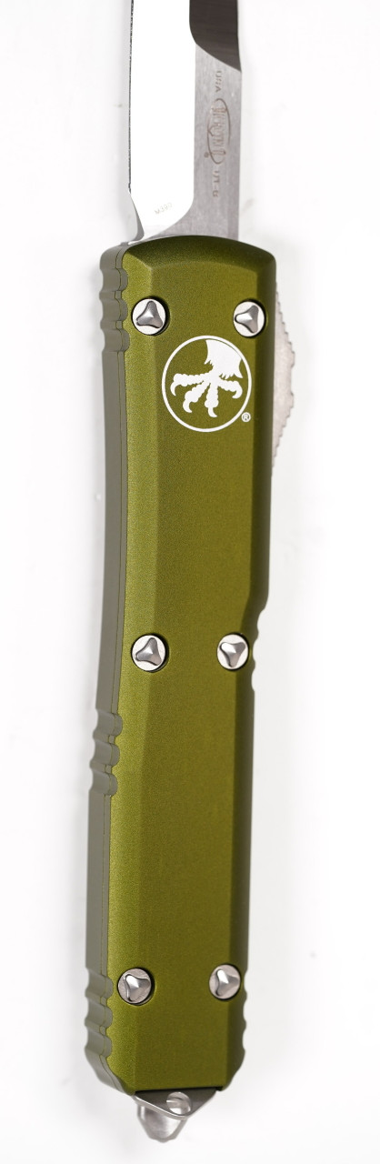 Microtech 120-4OD Ultratech Satin, OD Green Aluminum - Image 3