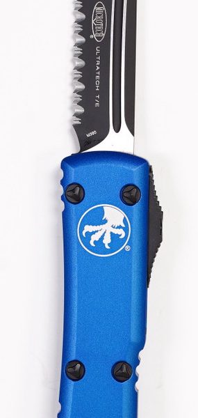 Microtech 123-3BL Ultratech Serrated BLUE