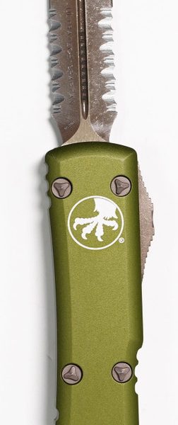 Microtech 223-14APOD Ultratech Spartan APOC BRZ, OD GRN
