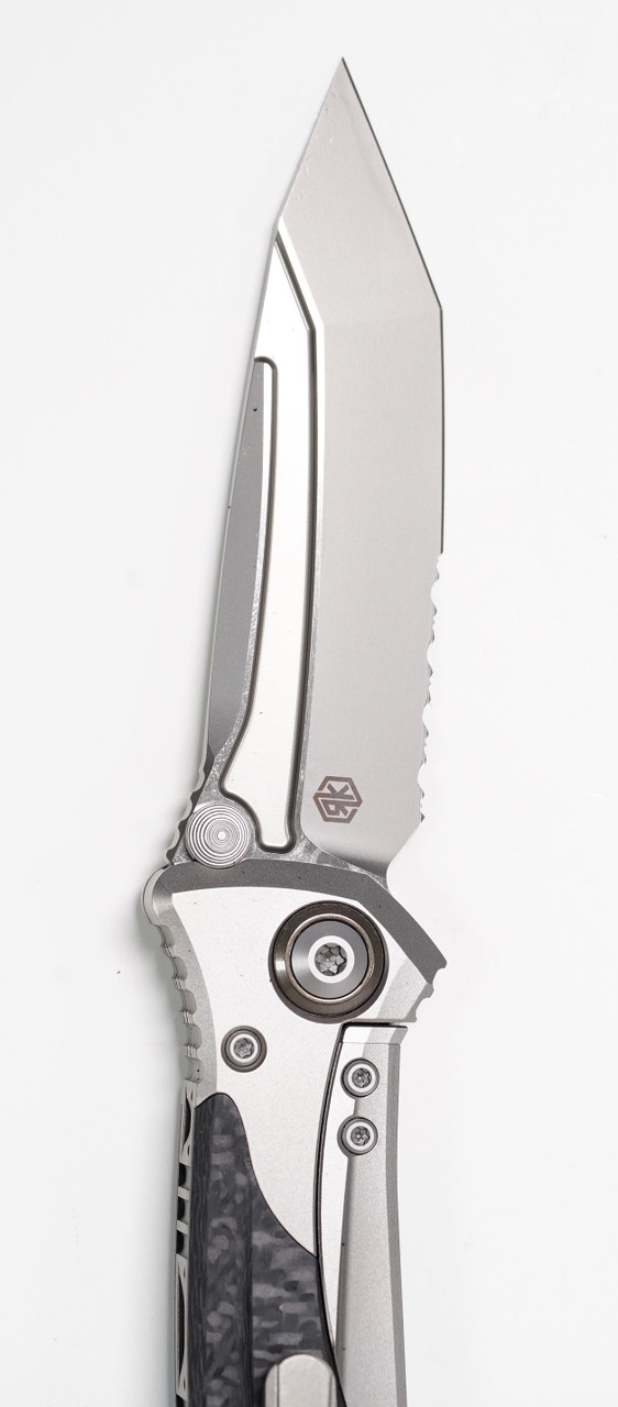 Microtech 261-8CFTI Socom Bravo Manual, Bead Blast Ti - Image 4
