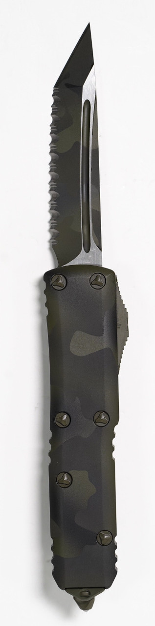 Microtech 233-3OCS UTX-85 Tanto F/S Olive Drab Camo