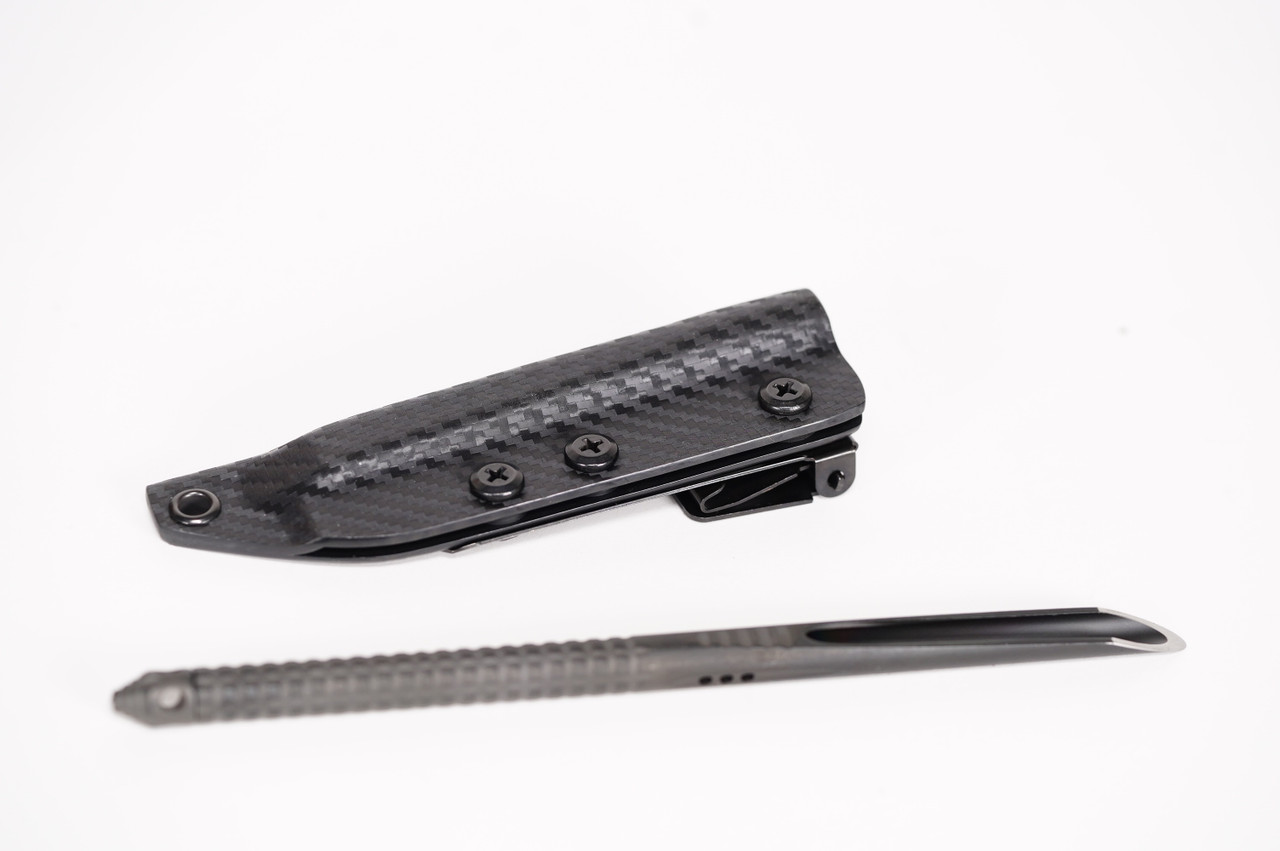 Microtech 112-1DLCTS Signature Series TAC-P Black DLC