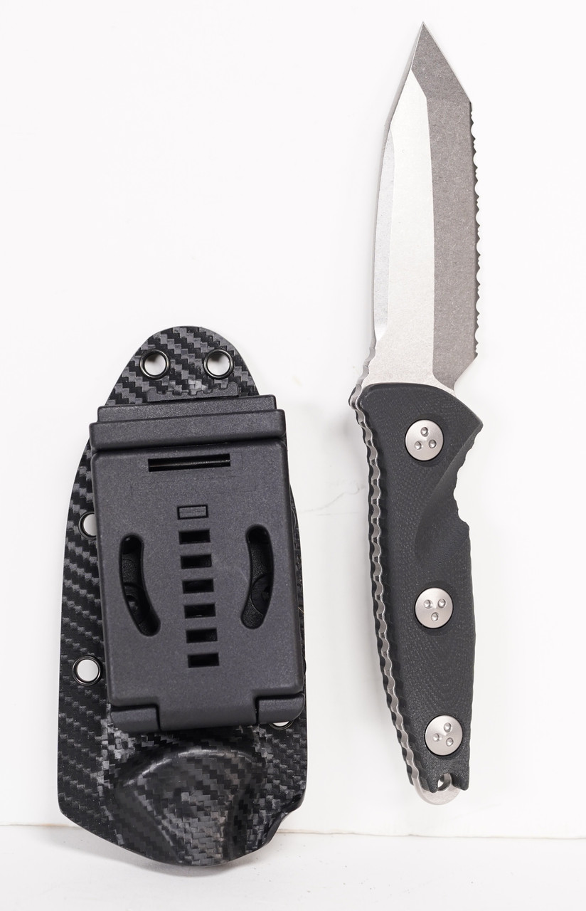 Microtech 114M-12 SOCOM Alpha Mini Stw Tanto F/S, Black - Image 2