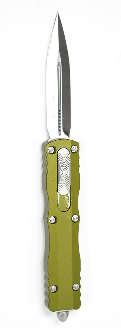 Microtech 225-4OD Dirac Double Edge Satin OD Green