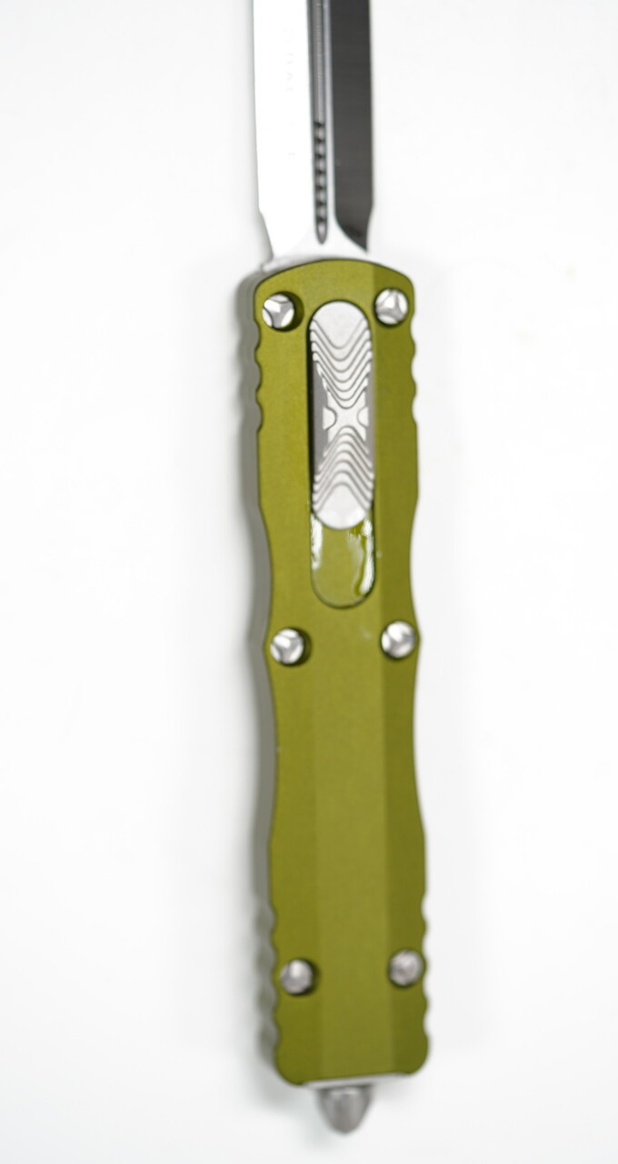 Microtech 225-4OD Dirac Double Edge Satin OD Green - Image 5