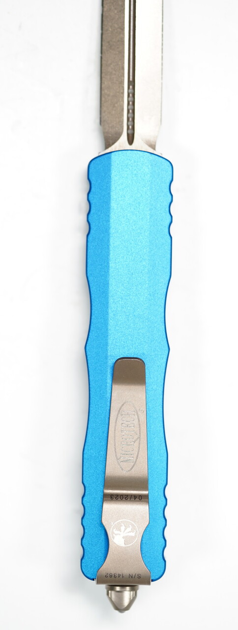 Microtech 225-13BL Dirac Double Edge Bronze & Blue - Image 4
