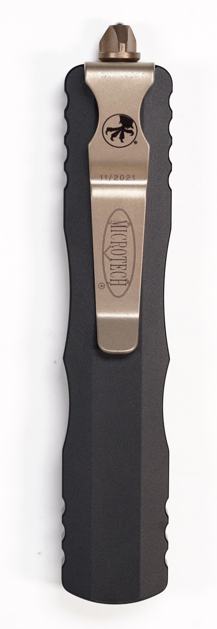 Microtech 225-13 Dirac OTF Knife 2.92" Bronze D/E Dagger - Image 4