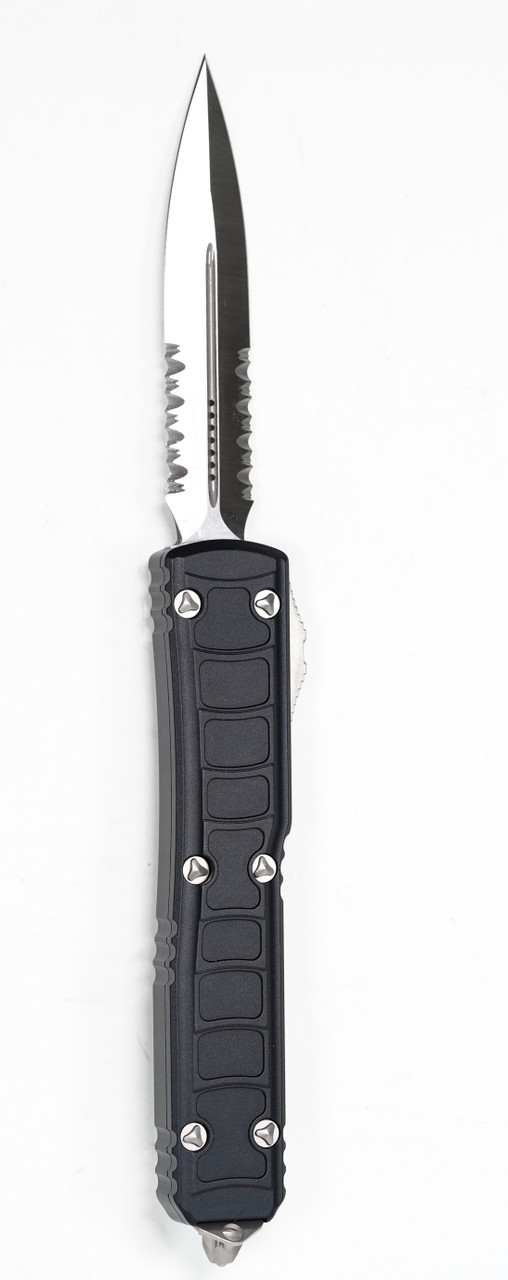 Microtech 122II-5s Ultratech Satin, Black Handle