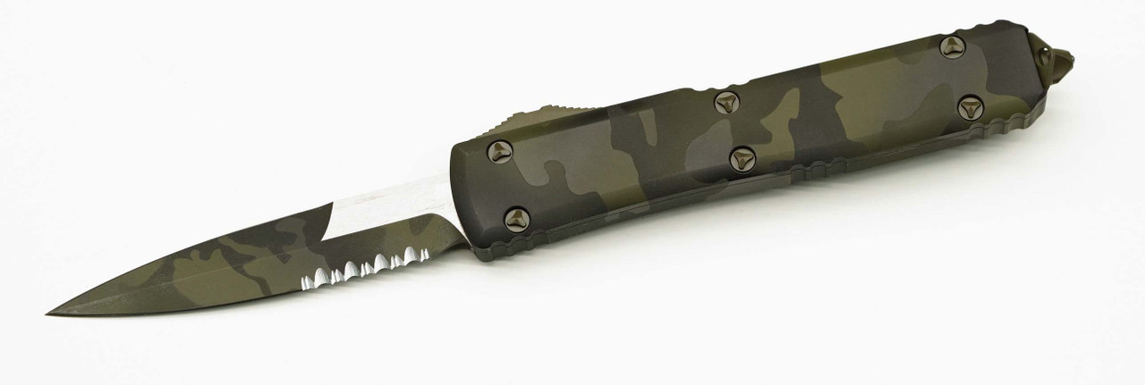 Microtech 120-2OCS Ultratech Bayonet Olive Camo
