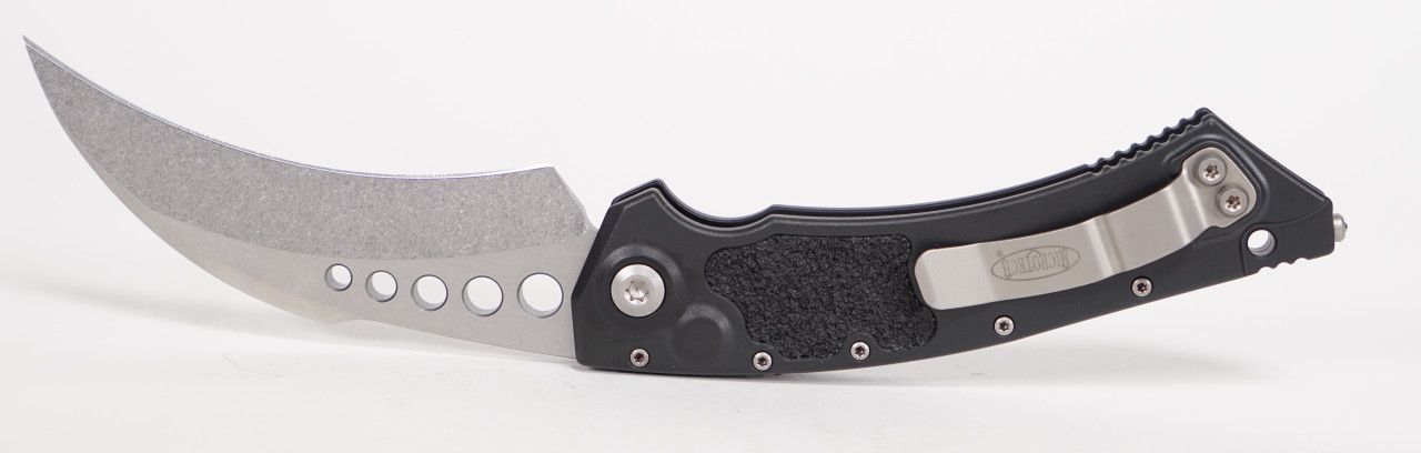 Microtech 166-10 Proof Run Hawk Stonewashed Karambit - Image 3