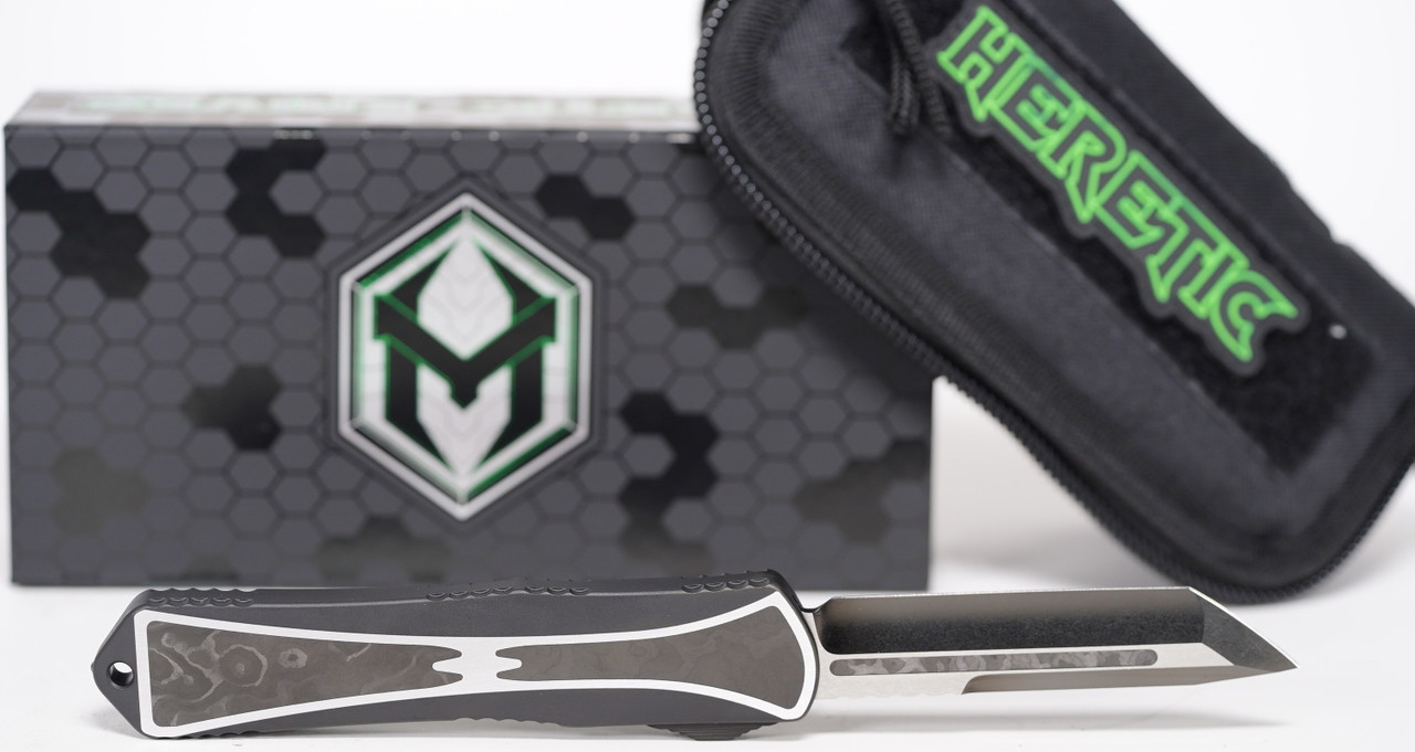 Heretic Knives Manticore X - Hand Ground Tanto w/Fat Carbon