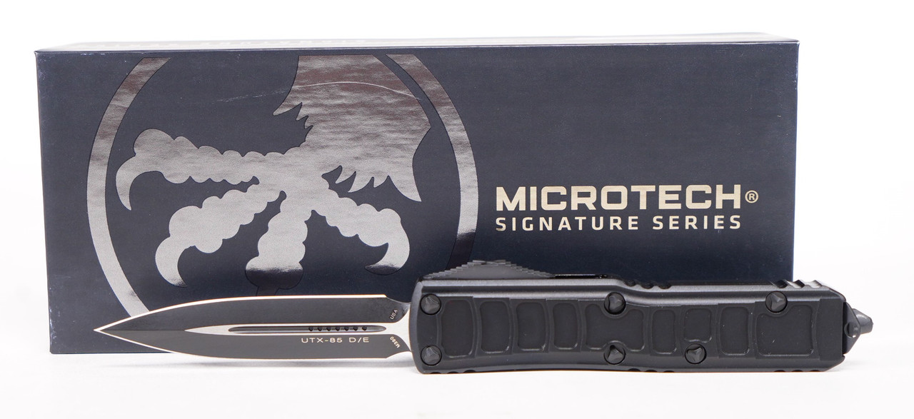Microtech 232II-1TS Signature Series UTX-85 Tactical Black