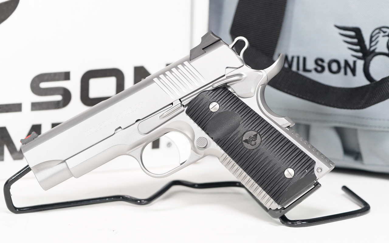 Wilson Combat ACP 45 acp 4" Stainless Steel Free S&H