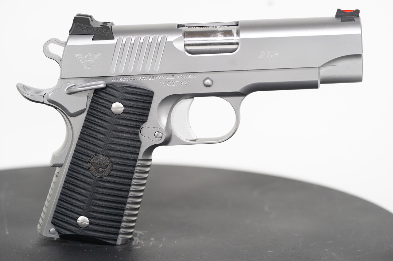 Wilson Combat ACP 45 acp 4" Stainless Steel Free S&H - Image 10