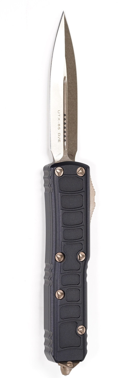 Microtech 232II-13S UTX-85 BRZ, BLK Handles