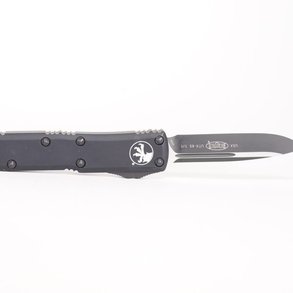 Microtech 231-1T UTX-85 Tactical BLK, BLK Aluminum Handles